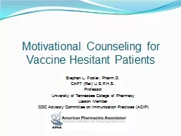 Motivational Counseling for Vaccine Hesitant Patients