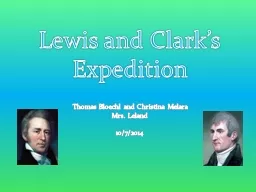 Lewis and Clark’s Expedition