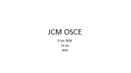 JCM OSCE 5 Jun 2019 YK Ho