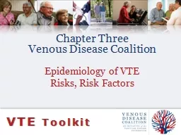 PPT-Chapter Three Venous Disease Coalition