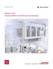 Selection Guide Bulletin R Fused and NonFused Disconne