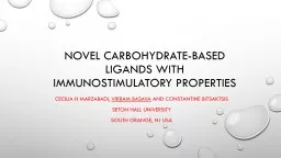 Novel Carbohydrate-based Ligands with