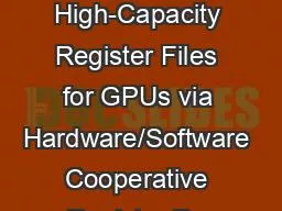 LTRF: Enabling High-Capacity Register Files for GPUs via Hardware/Software Cooperative