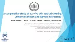 A comparative study of  ex vivo