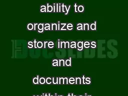 RefWorks users now have the ability to organize and store images and documents within