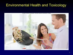 Environmental Health and Toxicology