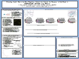 PPT-Evaluating Hap4’s Role in the Gene Regulatory Network that Controls the Response to