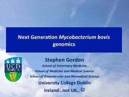 Next Generation  Mycobacterium