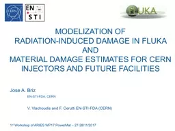 Modelization   of  Radiation-Induced