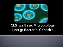 PPT-CLS 311 Basic Microbiology