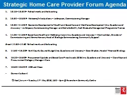 PPT-Strategic Home Care Provider