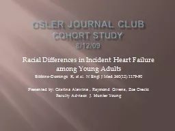 Osler Journal Club Cohort Study