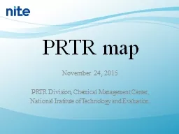 PRTR map November 24, 2015