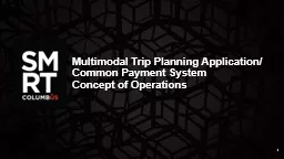 Multimodal Trip Planning Application