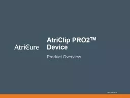 AtriClip PRO2 TM   Device