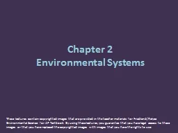 Chapter 2 Environmental Systems