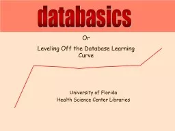 University of Florida Health Science Center Libraries