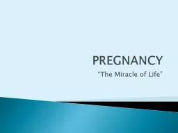 PREGNANCY “The Miracle of Life”