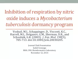 Inhibition of respiration by nitric oxide induces a