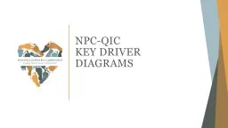 NPC-QIC Key Driver Diagrams