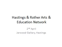 Hastings & Rother Arts & Education Network