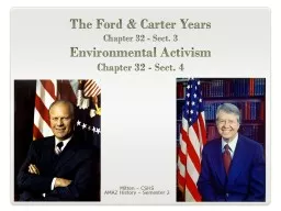 The Ford & Carter Years