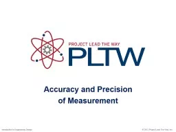 Accuracy and Precision  of Measurement