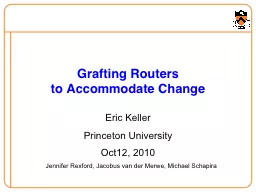 Grafting Routers  to Accommodate Change