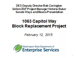 DES Deputy Director Bob Covington