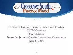 Crossover Youth: Research, Policy and Practice