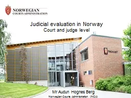 Judicial evaluation in Norway