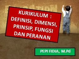 PPT-KURIKULUM : DEFINISI, DIMENSI,