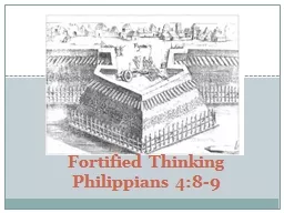 PPT-Fortified Thinking Philippians 4:8-9