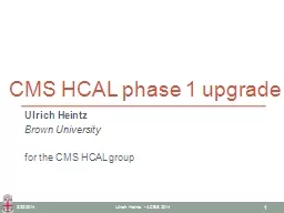 CMS HCAL phase 1 upgrade