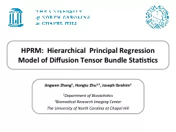 HPRM:  Hierarchical   Principal