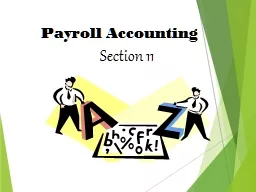 Payroll Accounting   Section 11
