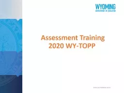 PPT-Assessment Training 2020