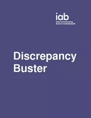 Discrepancy Buster  Preventing discrepancy checklist