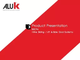 Product Presentation BSC94
