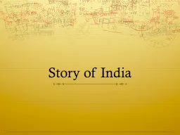 Story of India Beginnings