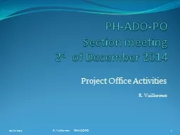 PH-ADO-PO Section meeting