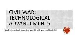 Civil War: Technological advancements
