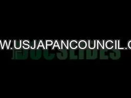 WWW.USJAPANCOUNCIL.ORG