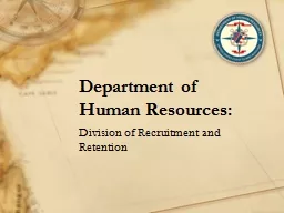 Department of Human Resources: