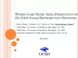 Worst-Case Noise Area Prediction of On-Chip