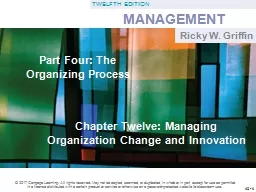 MANAGEMENT © 2017 Cengage Learning. All rights reserved. May not be copied, scanned, or duplicated