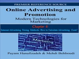 Chapter 6: Internet Advertising Pricing Methods: How