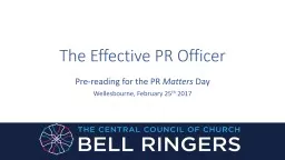 PPT-The Effective PR Officer