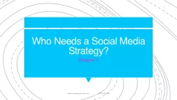 Who Needs a Social Media Strategy?