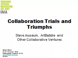 Collaboration Trials and Triumphs